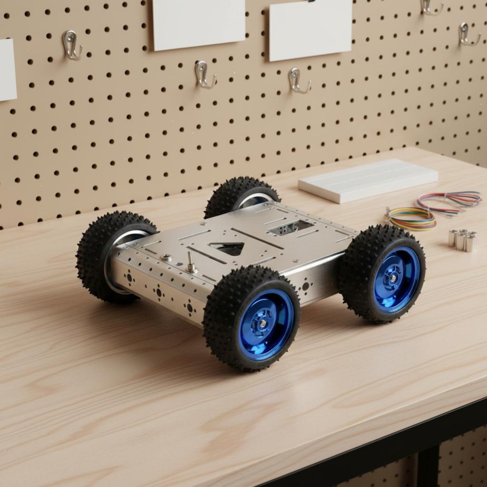 4WD Smart Car-chassis 1,5 kg l - Robot Car Kit recensie en prijs