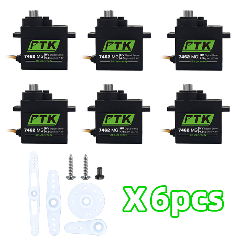 PTK 7462W MG Metal gear 9g mic - Micro Servo recensie en prijs