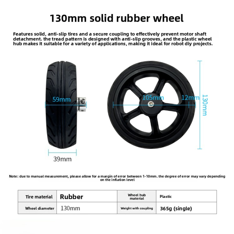 Smart Car massief rubberen wie - Robot Chassis recensie en prijs
