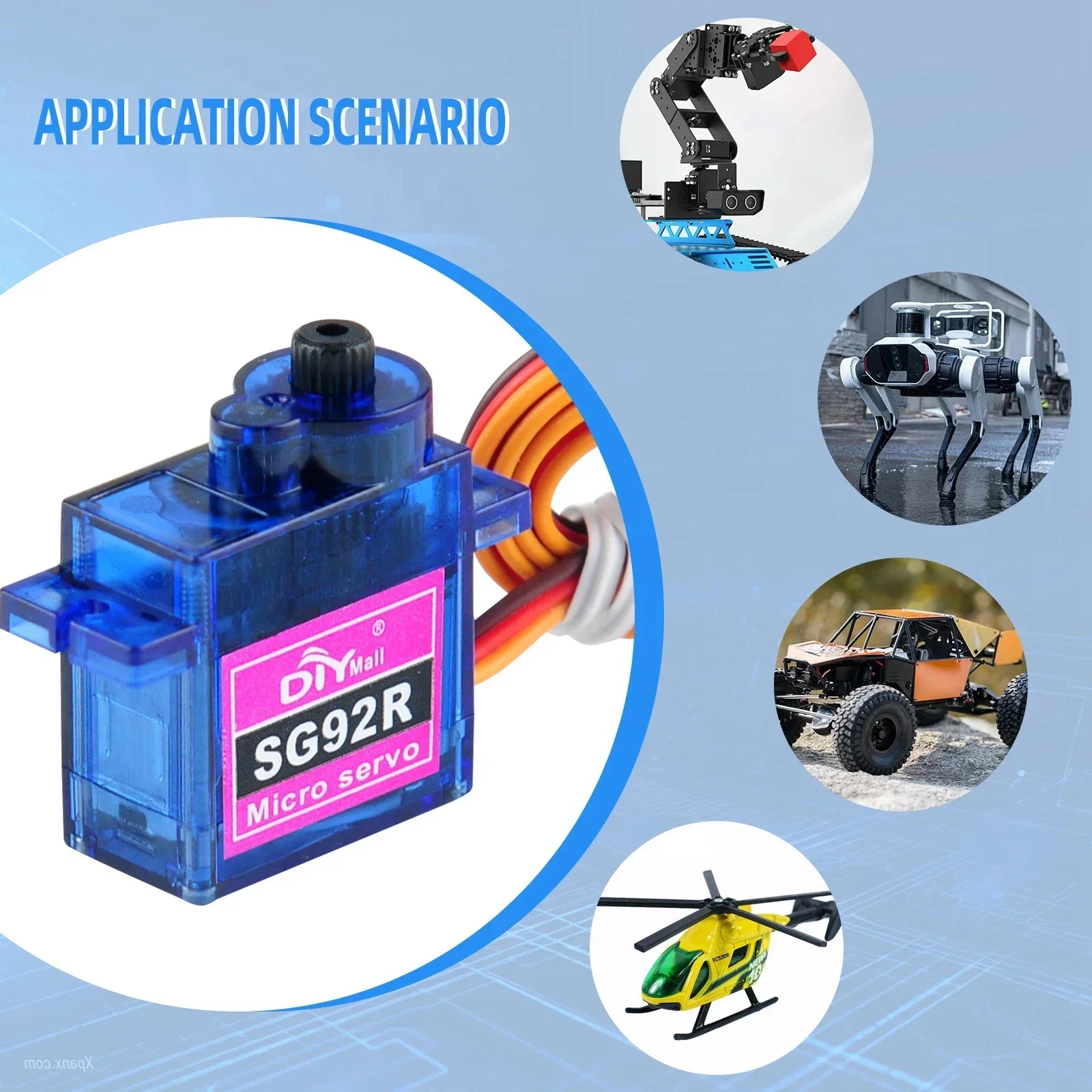 1/2/4/10 stuks SG92R 9g micro- - Micro Servo recensie en prijs