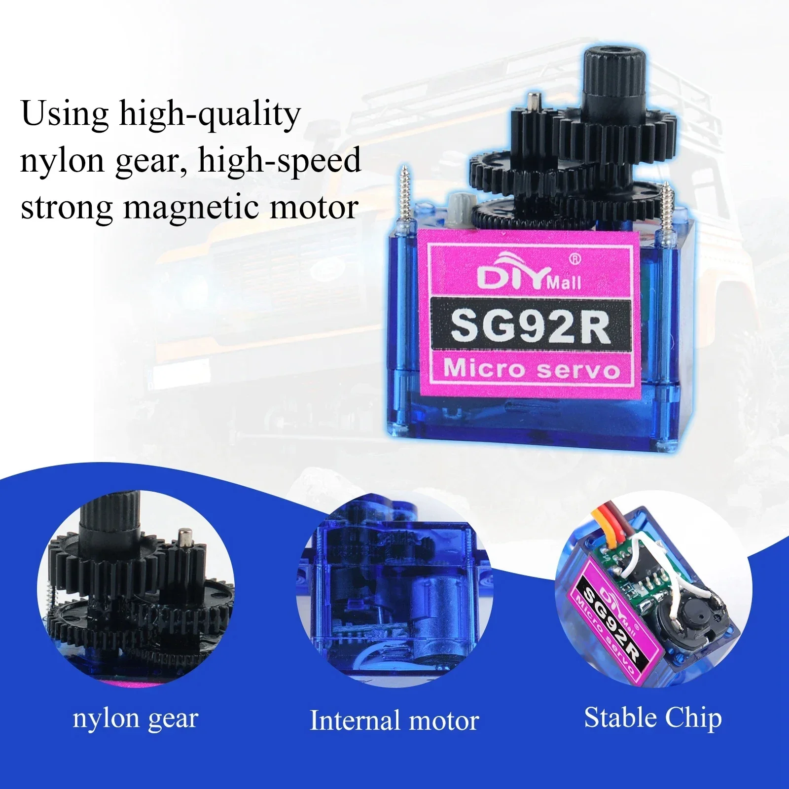 1/2/4/10 stuks SG92R 9g micro- - Micro Servo recensie en prijs