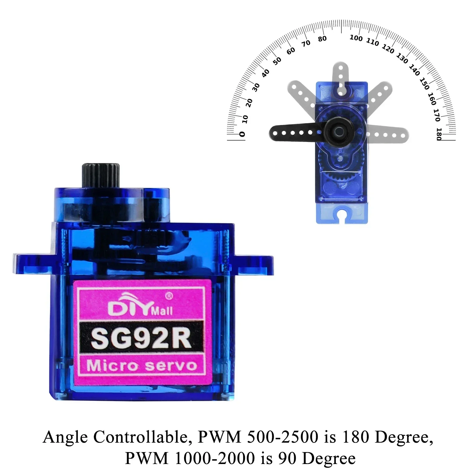1/2/4/10 stuks SG92R 9g micro- - Micro Servo recensie en prijs