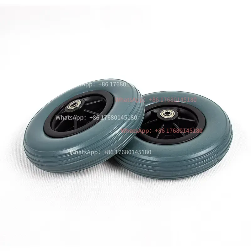 8x2 inch PU-schuim massief rol - Caster Wheel recensie en prijs
