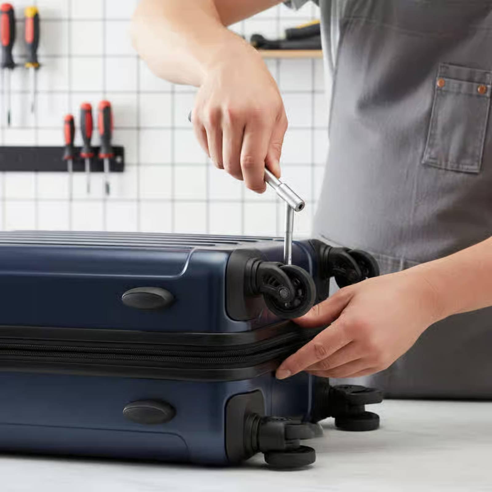 Universele bagagewielvervangin - Caster Wheel recensie en prijs