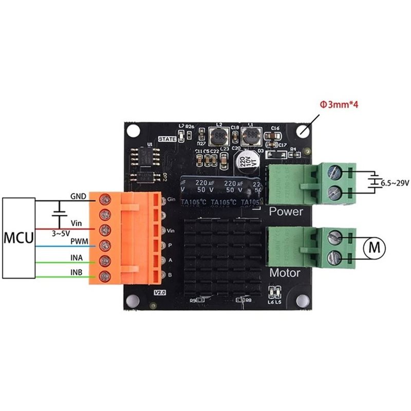 AT02-12V 24V 16A krachtige DC- - Motor Driver Module recensie en prijs