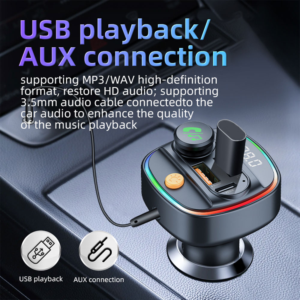 Bluetooth 5.4 Fm-zender Handsf - Robot Bluetooth Car recensie en prijs