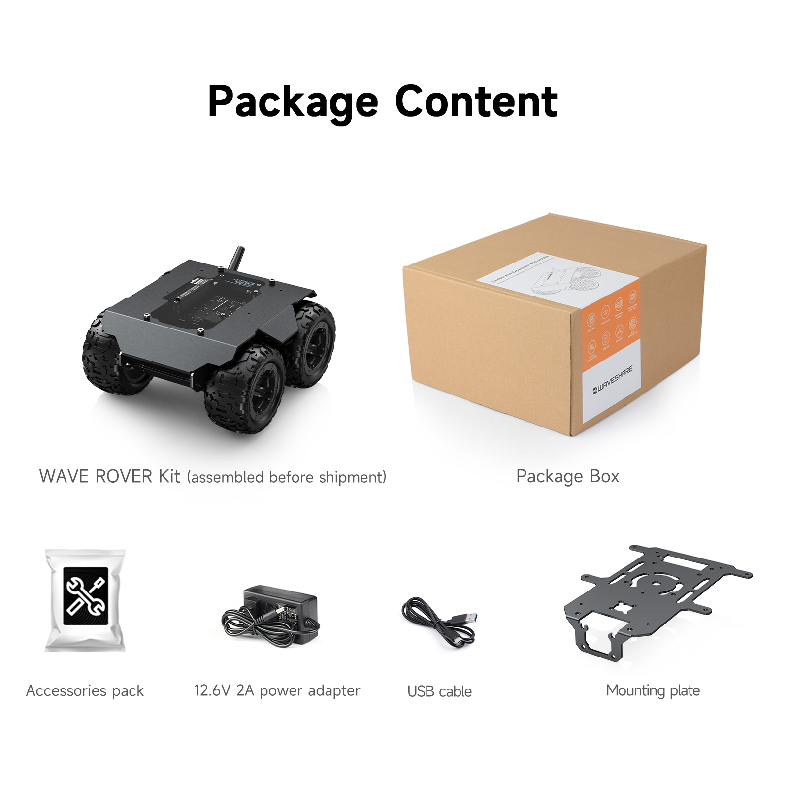 Waveshare WAVE ROVER Flexibel  - Robot Chassis recensie en prijs