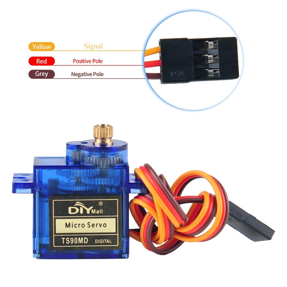 TS90MD 5/10/20/30/40/50 stuks  - Micro Servo recensie en prijs