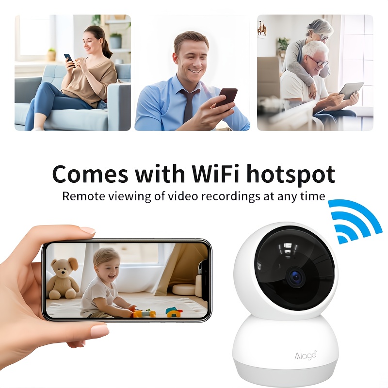 3K Huisdiercamera met telefoon - Pan Tilt Bracket recensie en prijs