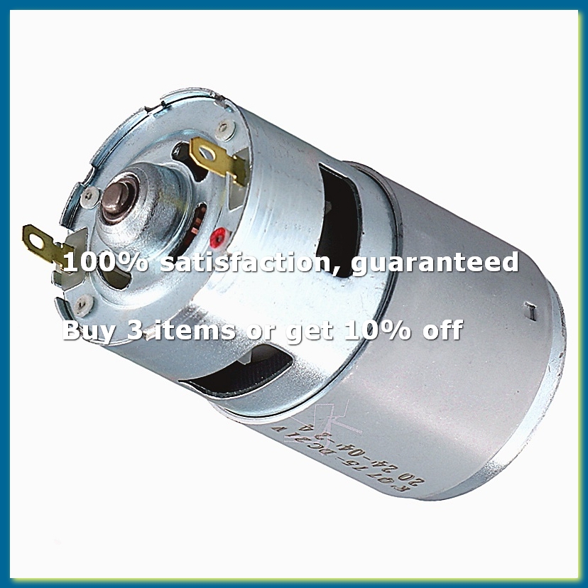775 DC 21V kleine borstelmotor - Dc Motor recensie en prijs