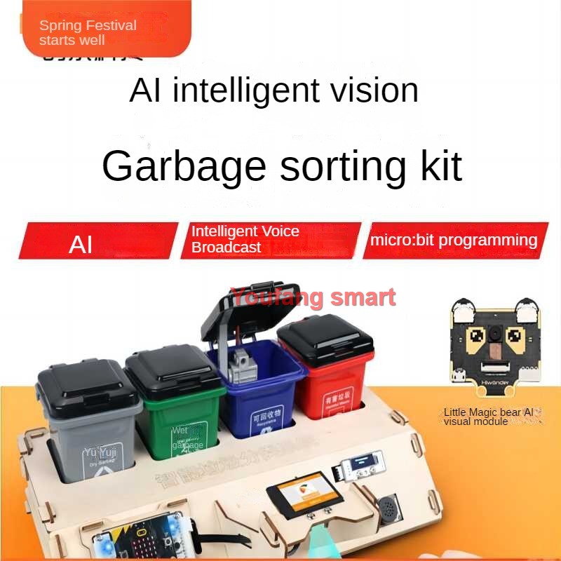 Afvalsortering Robotkit Ai Vis - Microbit recensie en prijs